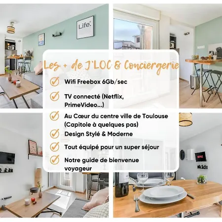 Centre Equipe, Netflix & Fibre Apartamento